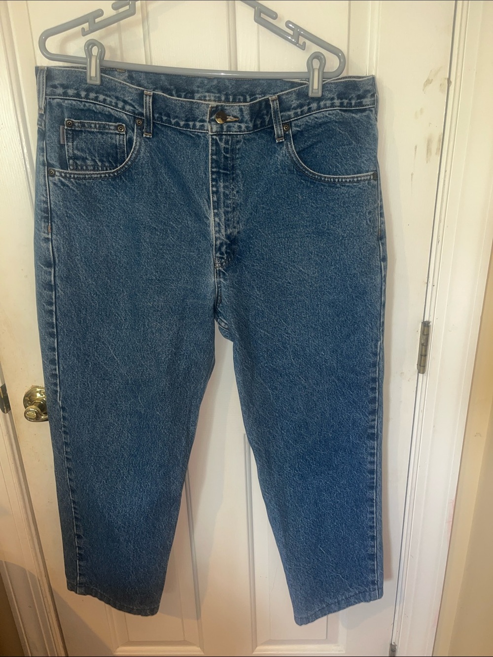 Carhartt Men’s Relaxed Fit Denim Jeans – 38 X 30